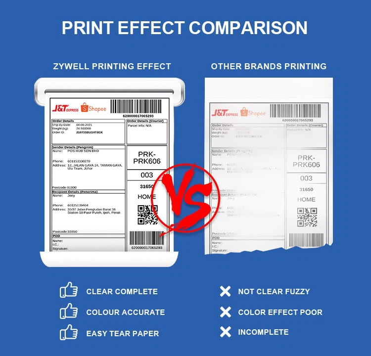 04thermal label printer